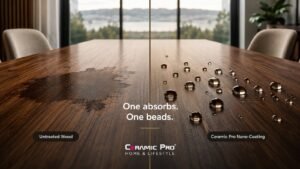 Eco-friendly permanent nano coatings for luxury home surfaces